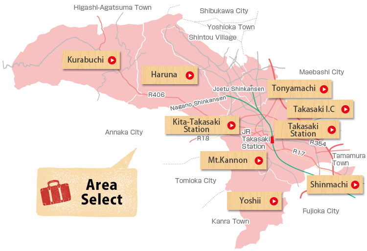 Choose from the area